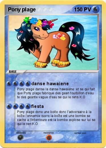 Pokemon Pony plage