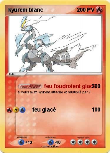 Pokemon kyurem blanc