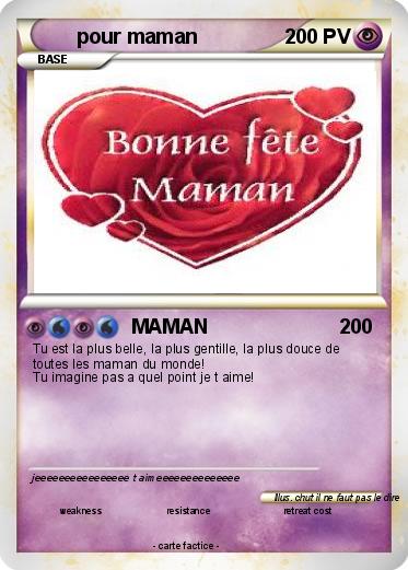 Pokemon pour maman