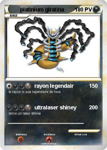 Pokemon platinium giratina