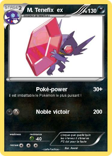 Pokemon M. Tenefix  ex