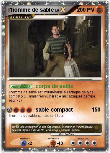 Pokemon l'homme de sable