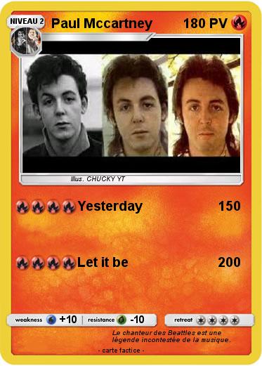 Pokemon Paul Mccartney