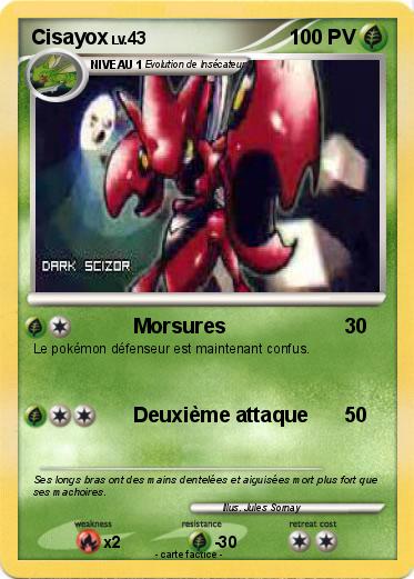 Pokemon Cisayox