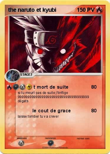 Pokemon the naruto et kyubi