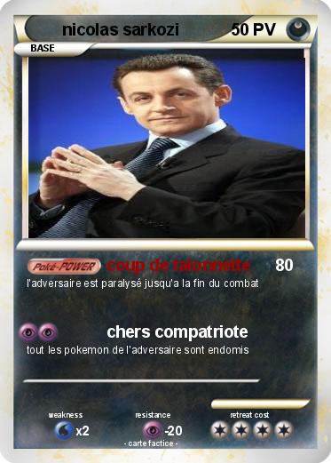 Pokemon nicolas sarkozi