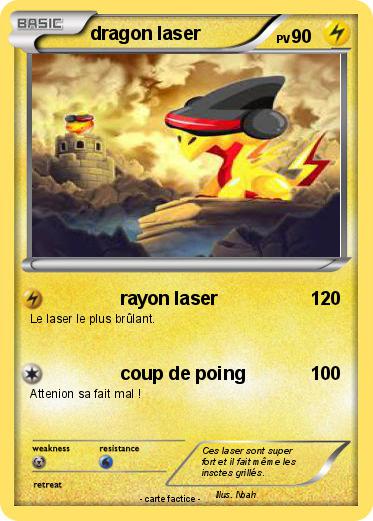 Pokemon dragon laser