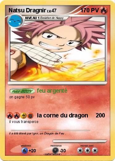 Pokemon Natsu Dragnir