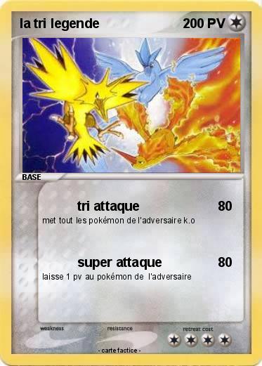 Pokemon la tri legende