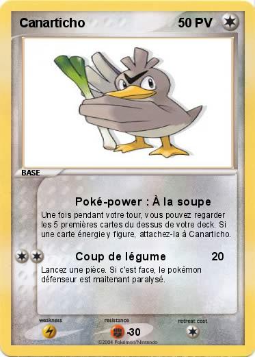 Pokemon Canarticho