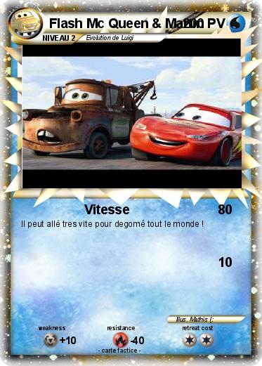 Pokemon Flash Mc Queen & Martin