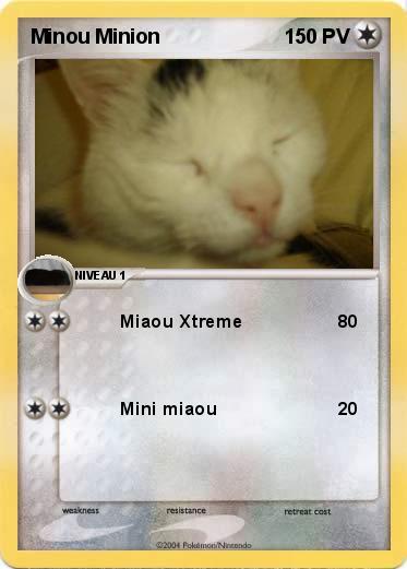 Pokemon Minou Minion