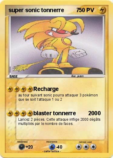 Pokemon super sonic tonnerre        7