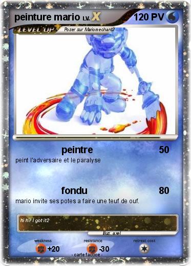 Pokemon peinture mario
