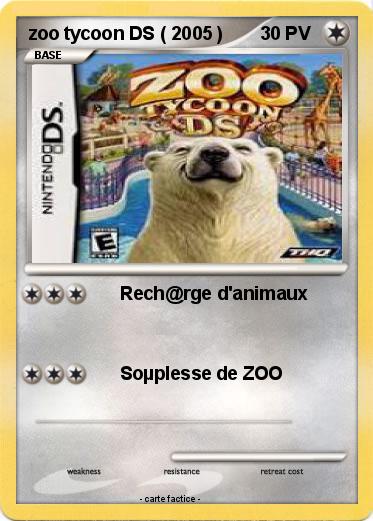 Pokemon zoo tycoon DS ( 2005 )