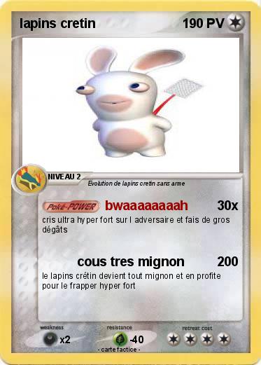 Pokemon lapins cretin