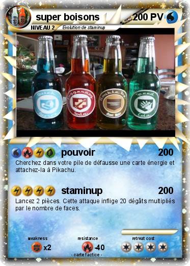 Pokemon super boisons
