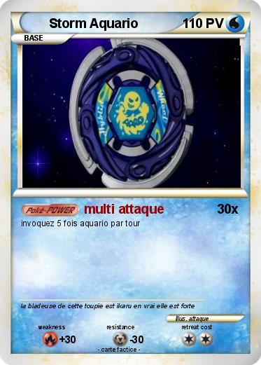 Pokemon Storm Aquario