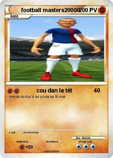 Pokemon football masters20000