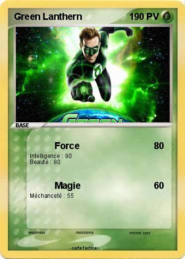 Pokemon Green Lanthern