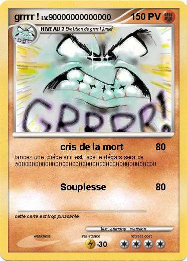 Pokemon grrrr !