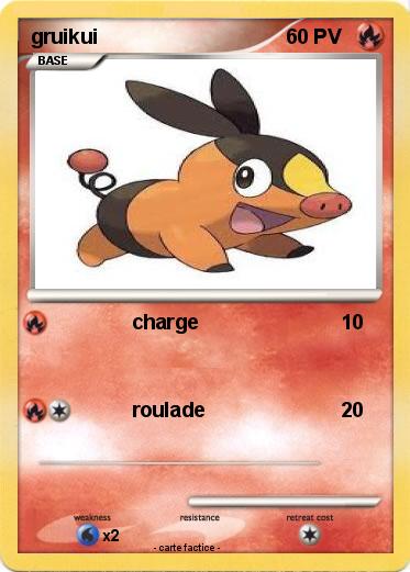 Pokemon gruikui