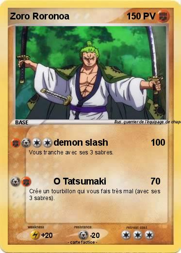 Pokemon Zoro Roronoa
