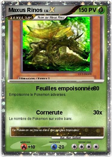 Pokemon Maxus Rinos