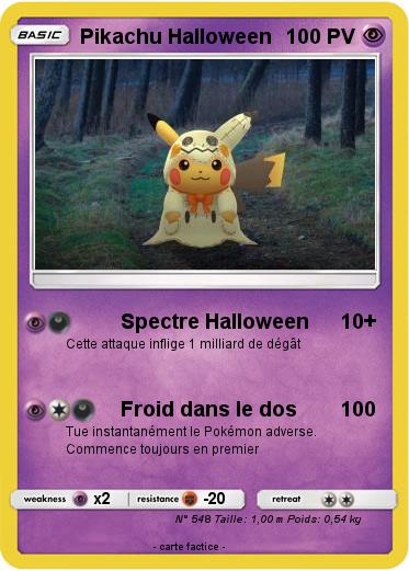 Pokemon Pikachu Halloween