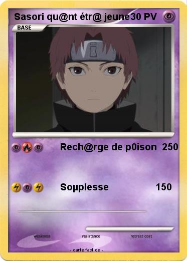 Pokemon Sasori qu@nt étr@ jeune