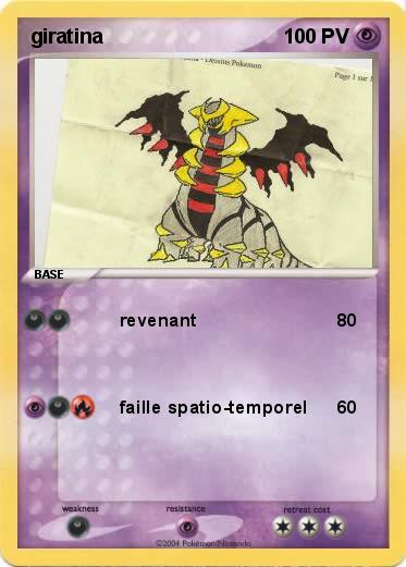 Pokemon giratina