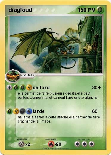 Pokemon dragfoud