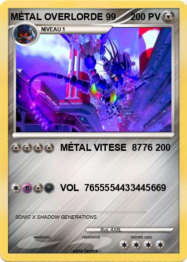 Pokemon MÉTAL OVERLORDE 99