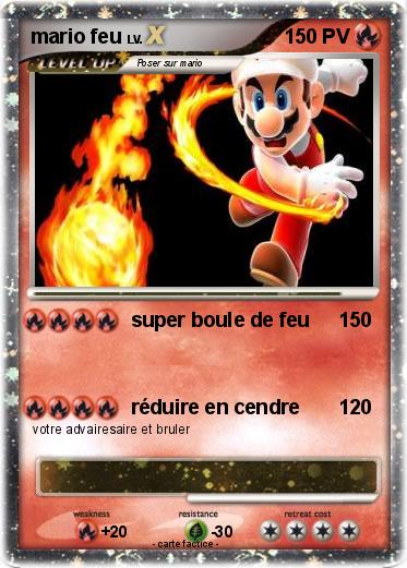 Pokemon mario feu