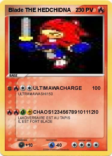 Pokemon Blade THE HEDCHIDNA   2