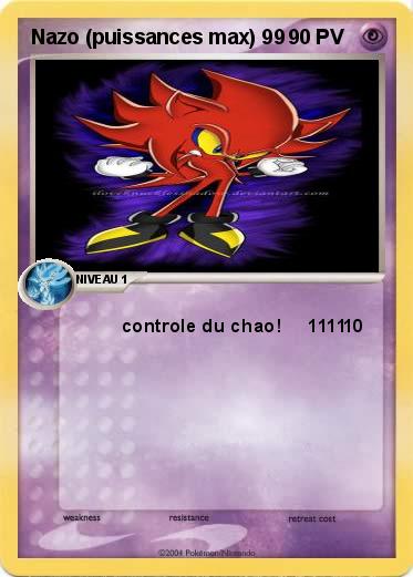 Pokemon Nazo (puissances max) 99