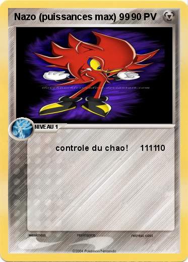 Pokemon Nazo (puissances max) 99