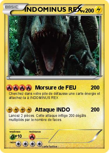 Pokemon INDOMINUS REX