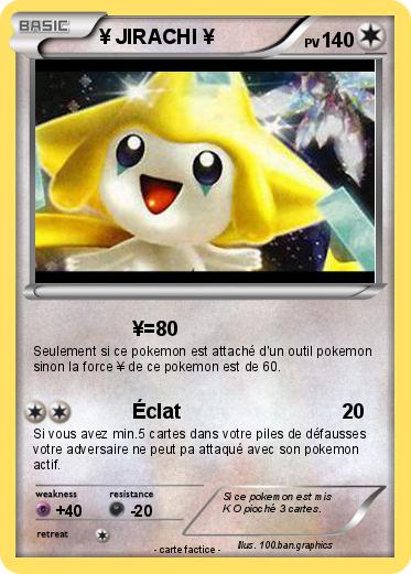 Pokemon ¥ JIRACHI ¥
