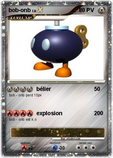 Pokemon bob-onb
