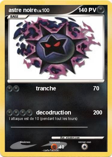 Pokemon astre noire