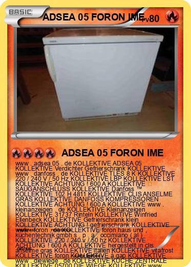 Pokemon ADSEA 05 FORON IME