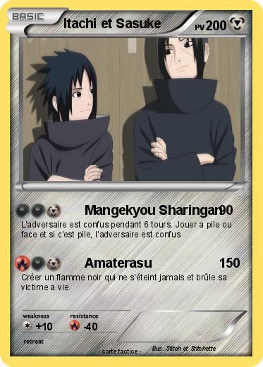 Pokemon Itachi et Sasuke