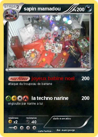 Pokemon sapin mamadou