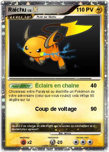 Pokemon Raichu