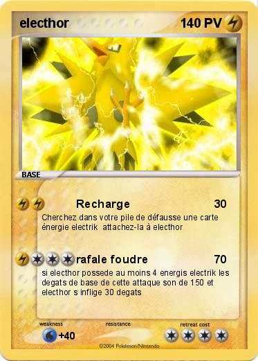 Pokemon electhor