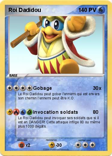 Pokemon Roi Dadidou