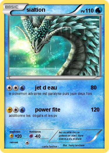 Pokemon sialtion