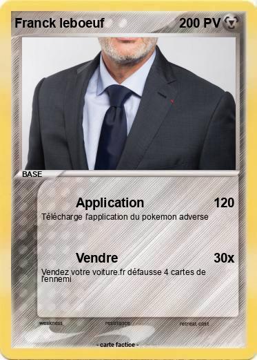 Pokemon Franck leboeuf