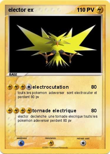 Pokemon elector ex 